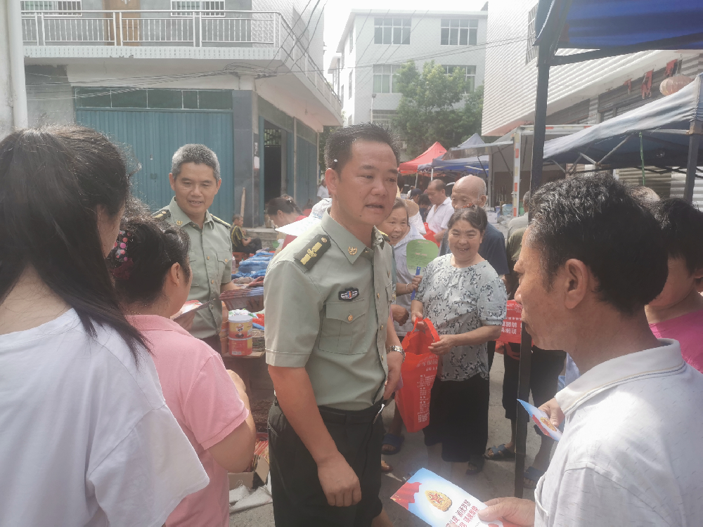 征兵号角唤热血男儿情 强军战歌奏强军复兴梦 袁州区水江镇人民武装部积极做好征兵宣传